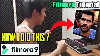 Filmora 9 Tutorial | How I Did This? | How To Use Chroma Key | Green Screen Effect