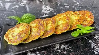 Котлеты из кабачков, лучший рецепт. Без яиц!!