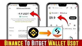 Binance Se Bitget Me USDT Transfer Kaise Kare | How To Transfer USDT From Binance To Bitget Wallet