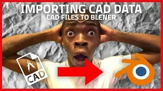 CAD TO BLENDER | Tutorial