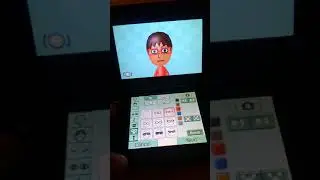 Me crating a mii person 🙂