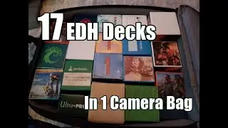A Camera Bag for EDH decks.