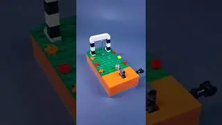 Мини футбол из лего #lego #лего #футбол #shorts