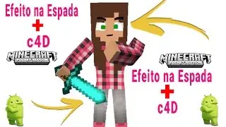Como Fazer Uma Imagem Com Skin Igual Do c4D Com Efeito Na Espada No Android