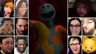 ALL YOUTUBERS REACTION TO POPPY PLAYTIME CHAPTER 4 GAMEPLAY TRAILER! (Doey the Doughman)