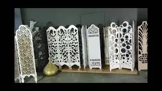 Ширмы перегородки из мдф для зонирования комнаты, салона красоты, разделитель для гостиной и детской