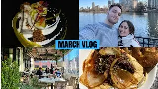 March Vlog: Eating at a Michelin Star Restaurant called North Pond in Chicago | Birthday Festivities