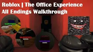 Roblox | The Office Experience All Endings Walkthrough