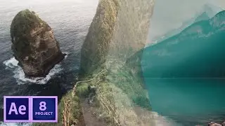 Custom Transition | After Effect CC Motion Graphics | Hamza Visuals