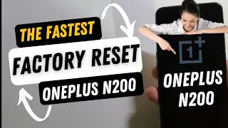 How to Factory Reset Hard Reset OnePlus Nord N200 Fastest Video Ever Made