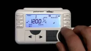 Selecting a Metronome Voice Peterson BodyBeat Sync