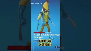Combo 78 peelverine ￼ #music #fortnite #fortnitecombos #gaming #combo #deadpoolandwolverine
