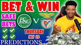 FOOTBALL PREDICTIONS TODAY 23/07/2026 SOCCER PREDICTIONS TODAY | BETTING TIPS, Best picks26