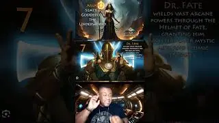 Arsay vs  Doctor Fate Battle in the Underworld