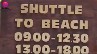 Barut Lara, Antalya -  shuttle to beach (4K - UHD)