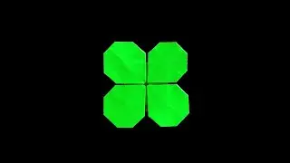 ORIGAMI CLOVERLEAF 🍀 (Ladislav Kaňka)