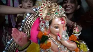 મારા સાસરે ગણપતિ બાપા નુ વિશર્જન કર્યું