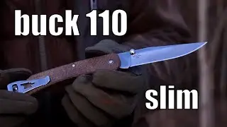 Складной нож, который я рекомендую друзьям не ножеманам, как EDC нож I  Buck 110 Hunter Slim