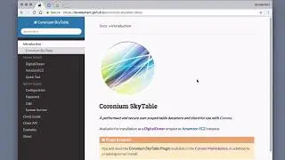 Coronium SkyTable - DigitalOcean Installation