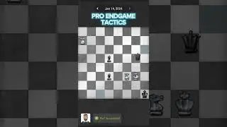 PRO ENDGAME TACTICS #chess #puzzle #97 14/1/2024 |#shorts
