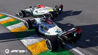 Russell Is Becoming Rosberg?! *heated* | F1 22