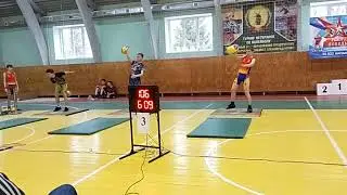 Гиревой спорт. Рывок 16кг: 174 до 63кг - 1 место.