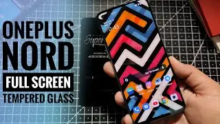 OnePlus Nord Full Screen Tempered Glass | Best Edge to Edge Tempered Glass for OnePlus Nord