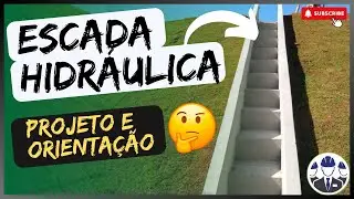 Escada Hidráulica(Dissipadora)-O  Que é? Quando Usar? e Como Executar? #pavimentação #terraplanagem