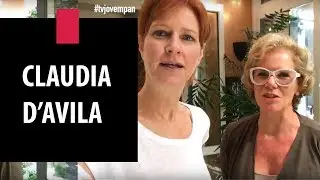 Zize Zink e Graça Salles visitam a paisagista Claudia D'avila