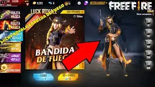 Ya salió la nueva lucky royale de diamante bandida de fuego en Free Fire