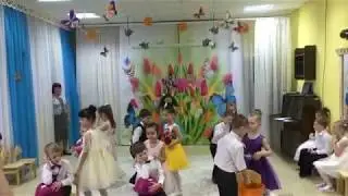 Юмористический танец "Мой милый" или "Стирка" в исполнении детей подготовительной группы