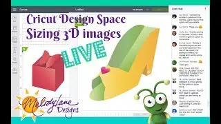 Sizing 3D Images in Cricut Design Space