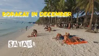 DECEMBER SA BORA, CROWDED BA? | WALK TOUR FROM STATION 3 TO STATION 2 AND TO THE DMALL