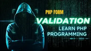 PHP Programming Tutorial - Form Validation (BEGINNERS GUIDE)