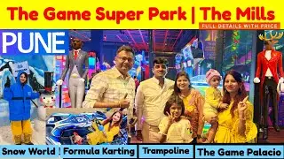 🔥The GAME Super PARK💖| PLACES to Visit in PUNE in Summer| The Mills Pune🎉 | Formula Karting | Pune