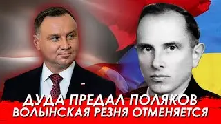 Президент Польши преклонил колено перед бандеровцам. А как же Волынская резня?