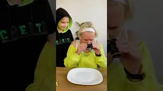 Invisible left and right challenge 😳🤣 