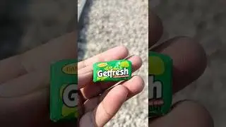 Train vs Get fresh bubble gum 🚄🍬#trending #train #candy #shorts #viral #BubbleGum #gujranwalaskill