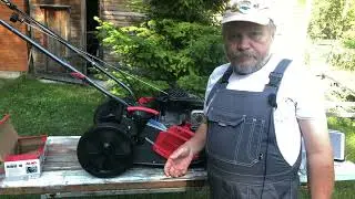 AL KO COMFORT 46 SP B lawn mower, oil change