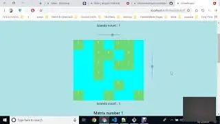 Count Islands With MEAN Stack ( Angular6,Nodejs,MongoDB)