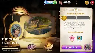 June's Journey Secrets 11r Scene 9 Public Garden Word Mode 4K ULTRA HD