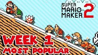 5 Most Popular Levels in Super Mario Maker 2 - Week 1