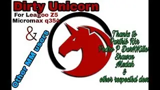 💣💣 Dirty Unicorn💣💣CustomROM|| Preview || Android 7 1