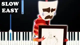 THE AMAZING DIGITAL CIRCUS - Ep 2 - Kaufmo's Funeral (EASY PIANO TUTORIAL)