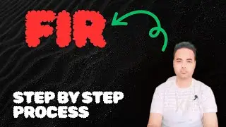 FIR किस तरह File करना चाहिए | FIR करते Time किन बातों का ध्यान रखें #FIR #knowledge