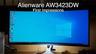 Alienware AW3423DW - First Impressions