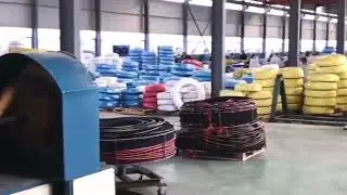 Hydraulic Hose Braiding in Manufacturing Process | Kingdaflex Hydraulic Hose Manufacturer