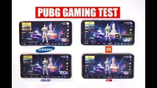 Redmi Note 7 Pro vs Realme 3 vs Samsung Galaxy M30 vs Asus Zenfone Max Pro M2 - PUBG Gaming Test 🔥