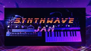 BEHRINGER RD6 + ARTURIA MICROFREAK JAM [CHILLWAVE/SYNTHWAVE]