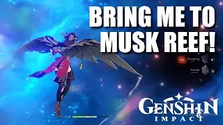 How to get to Musk Reef in Genshin Impact (Warp Drive Achievement) - Part 1